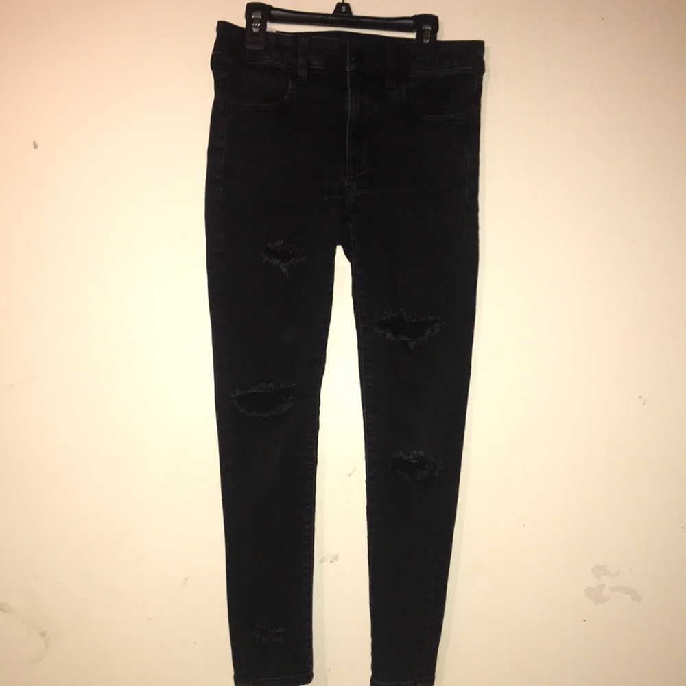 American eagle ripped jeans.